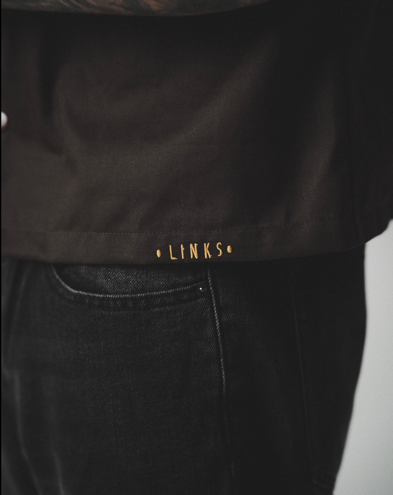 Boxy Overshirt - Brown
