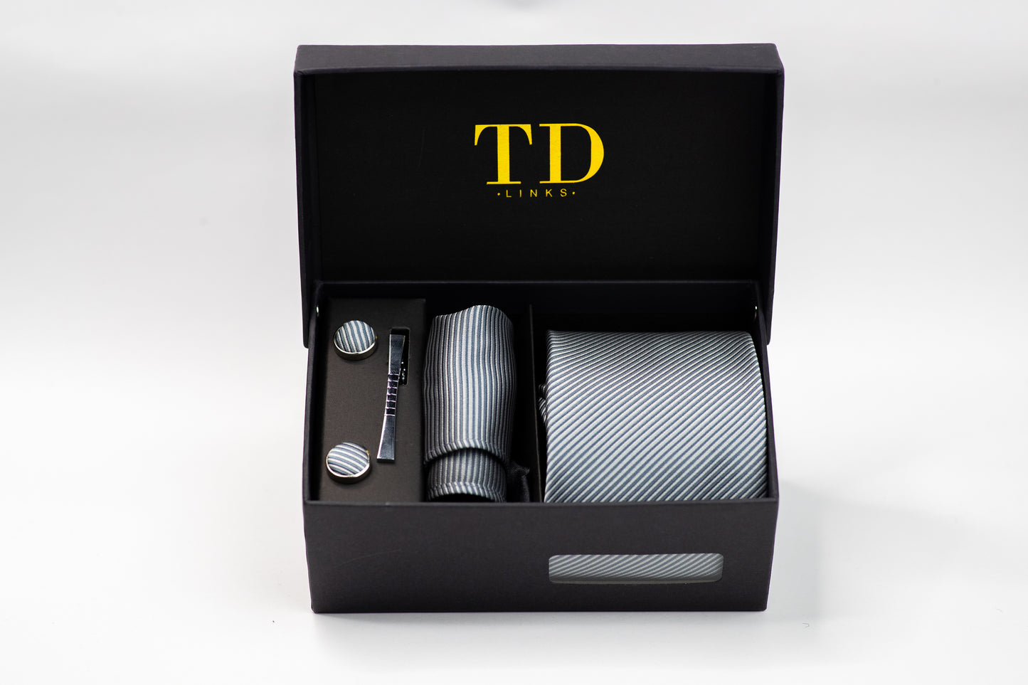 Cool Grey Tie Set
