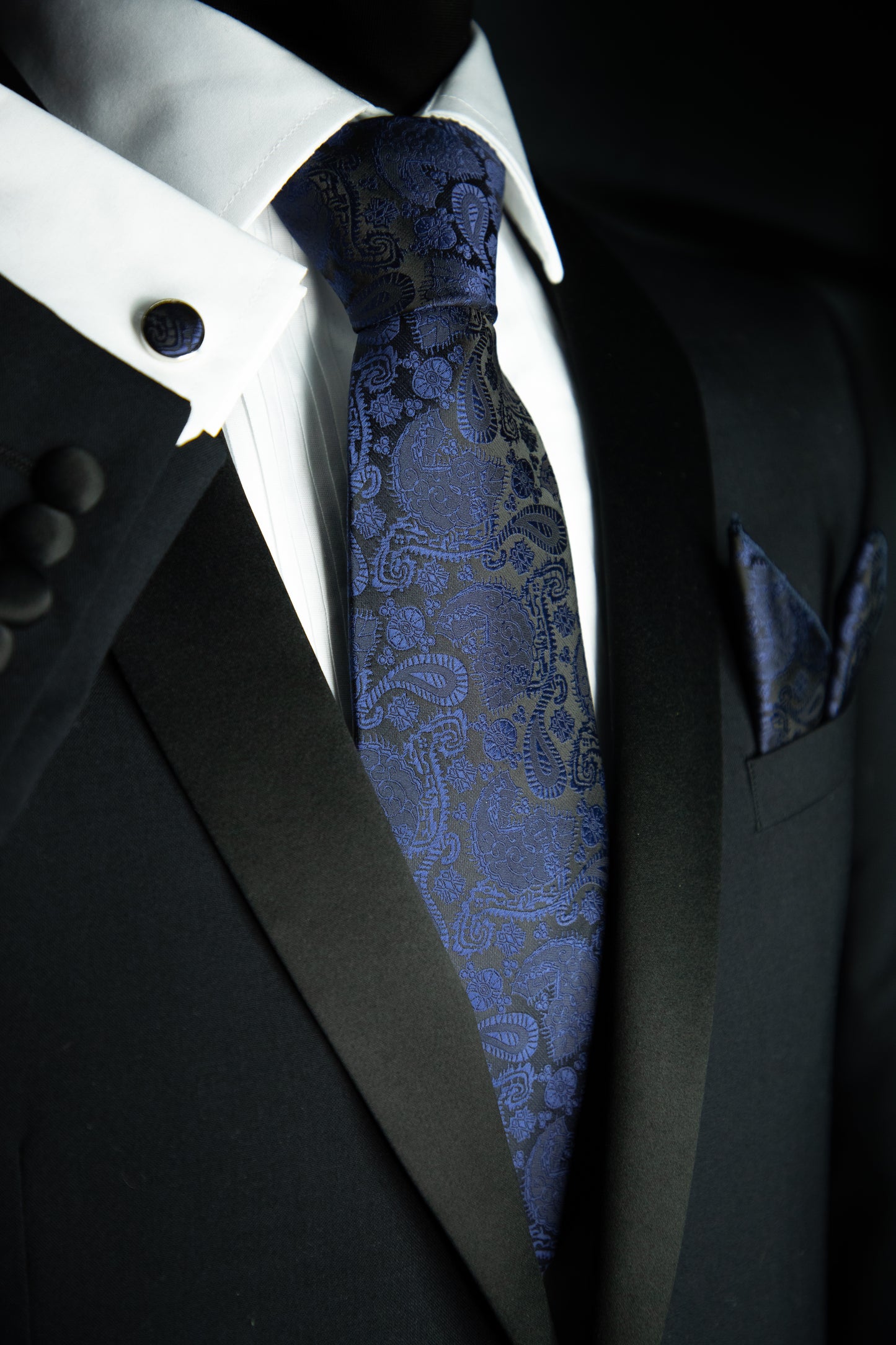 Skywalker Blue Tie Set
