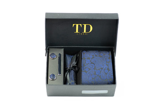 Skywalker Blue Tie Set