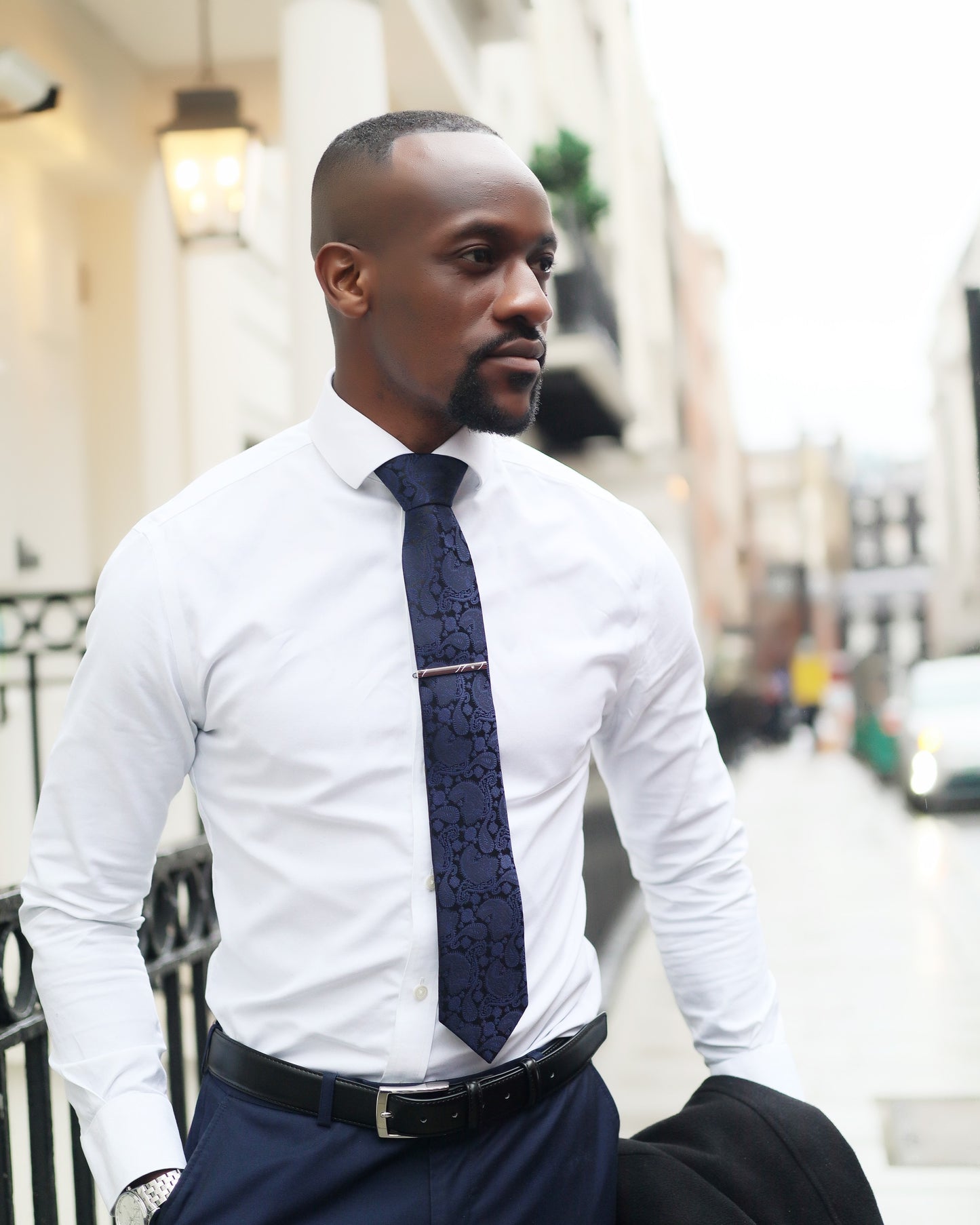 Skywalker Blue Tie Set