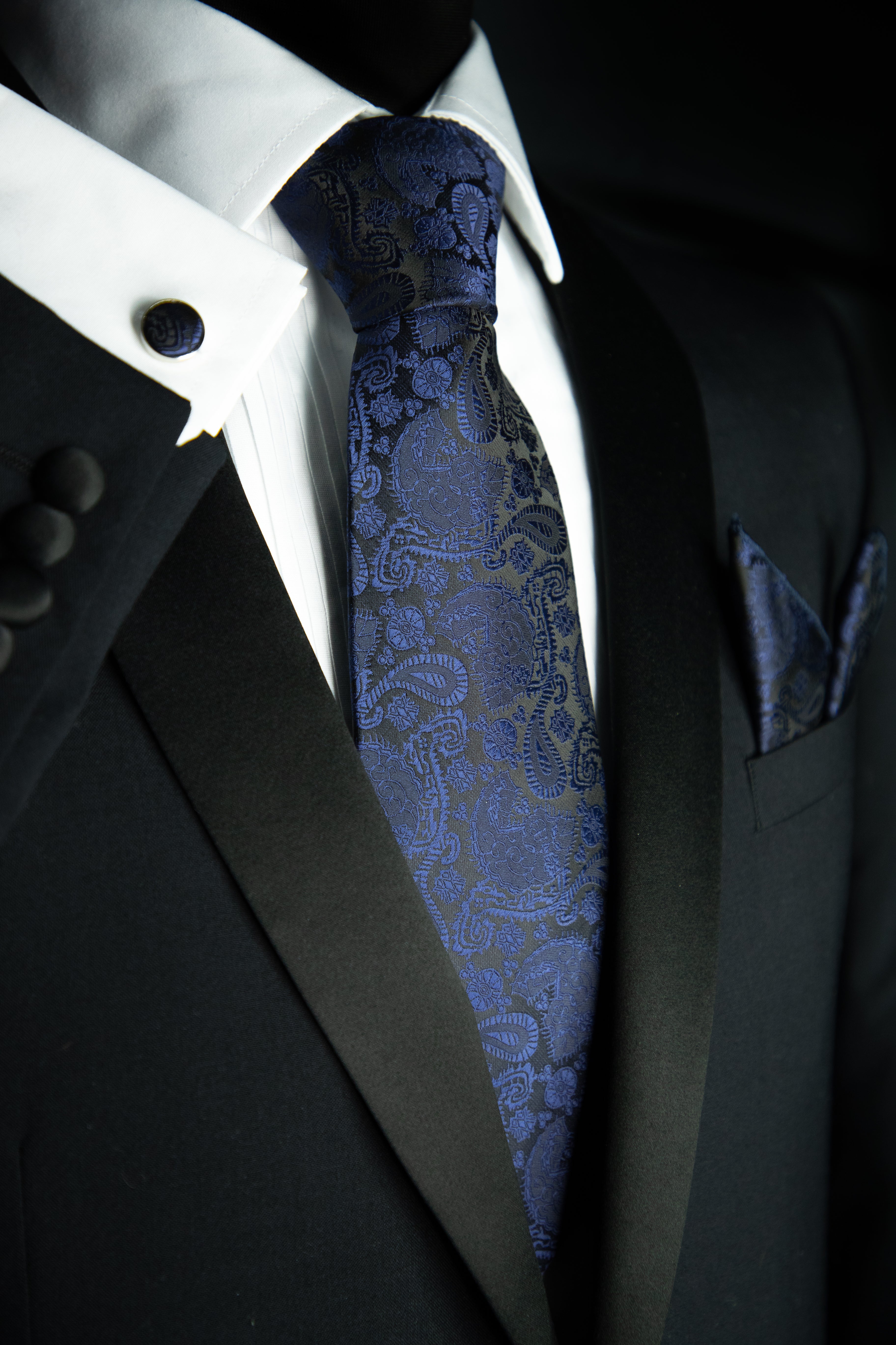 Skywalker Blue Tie Set